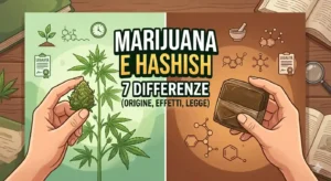 Marijuana e Hashish Differenze