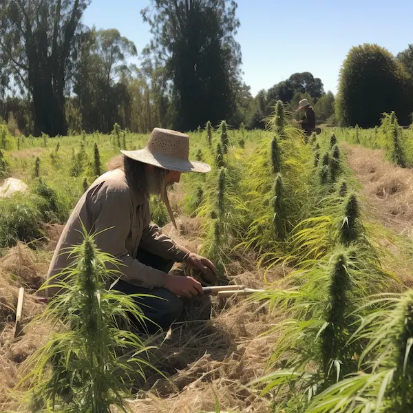 bopsh94_harvesting_plants_of_hemp_64c1f03d-788f-475f-91ac-f31fab1aec7b - WeWeed.it raccolta cannabis light