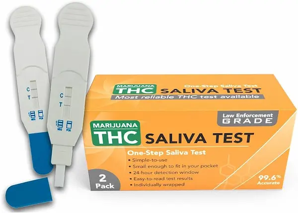 Test Salivare THC - WeWeed.it Tampone orale per il test salivare del THC durante un controllo