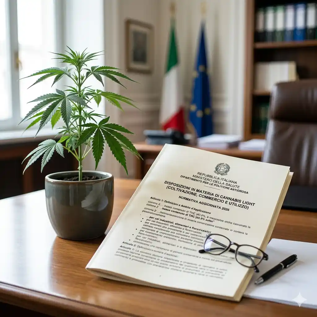 Cannabis Light Legale in Italia Normativa Aggiornata 2026