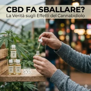Il CBD fa sballare