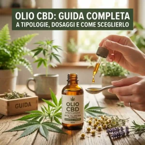 Olio CBD Guida Completa a Tipologie Dosaggi e Come Sceglierlo