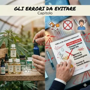 gli errori da evitare con il cbd