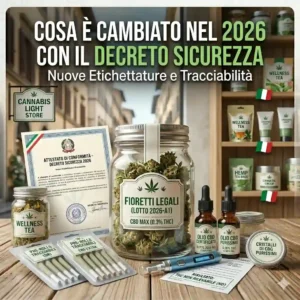 Erba legale senza THC 2026: cannabis light, broad spectrum e isolato CBD