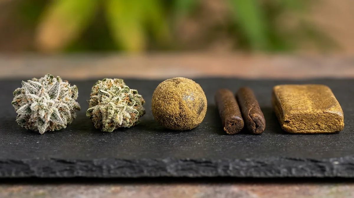 Classifica hashish legale più forte 2026: ice rock, moonrock, charas e ketama gold CBD a confronto