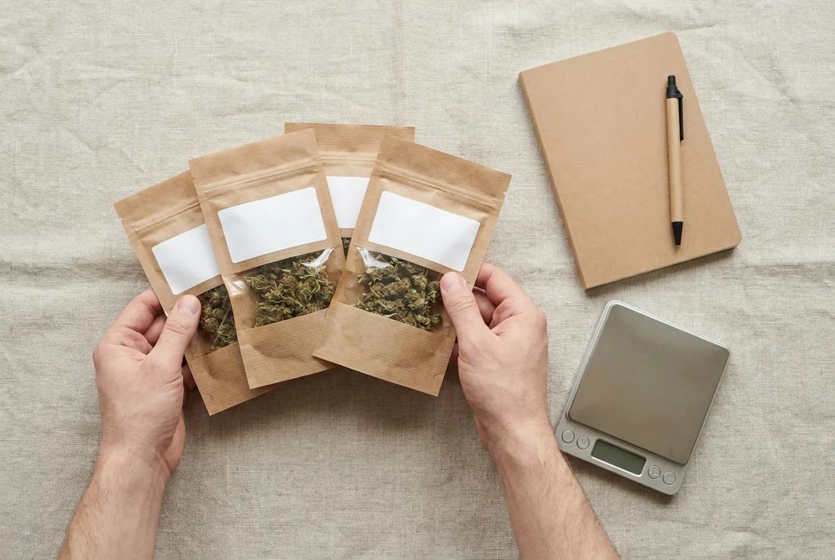 Configuratore Crea il tuo Kit WeWeed: scelta grammatura e genetiche per un kit regalo